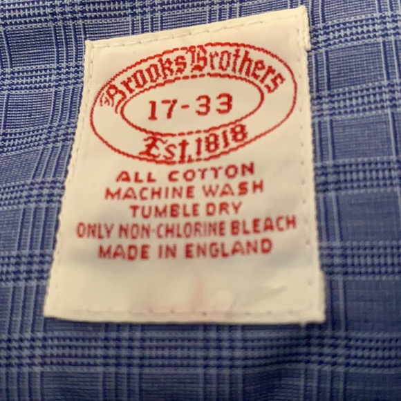 Brooks Brothers Blue Dress Shirt - Picture 4 of 4